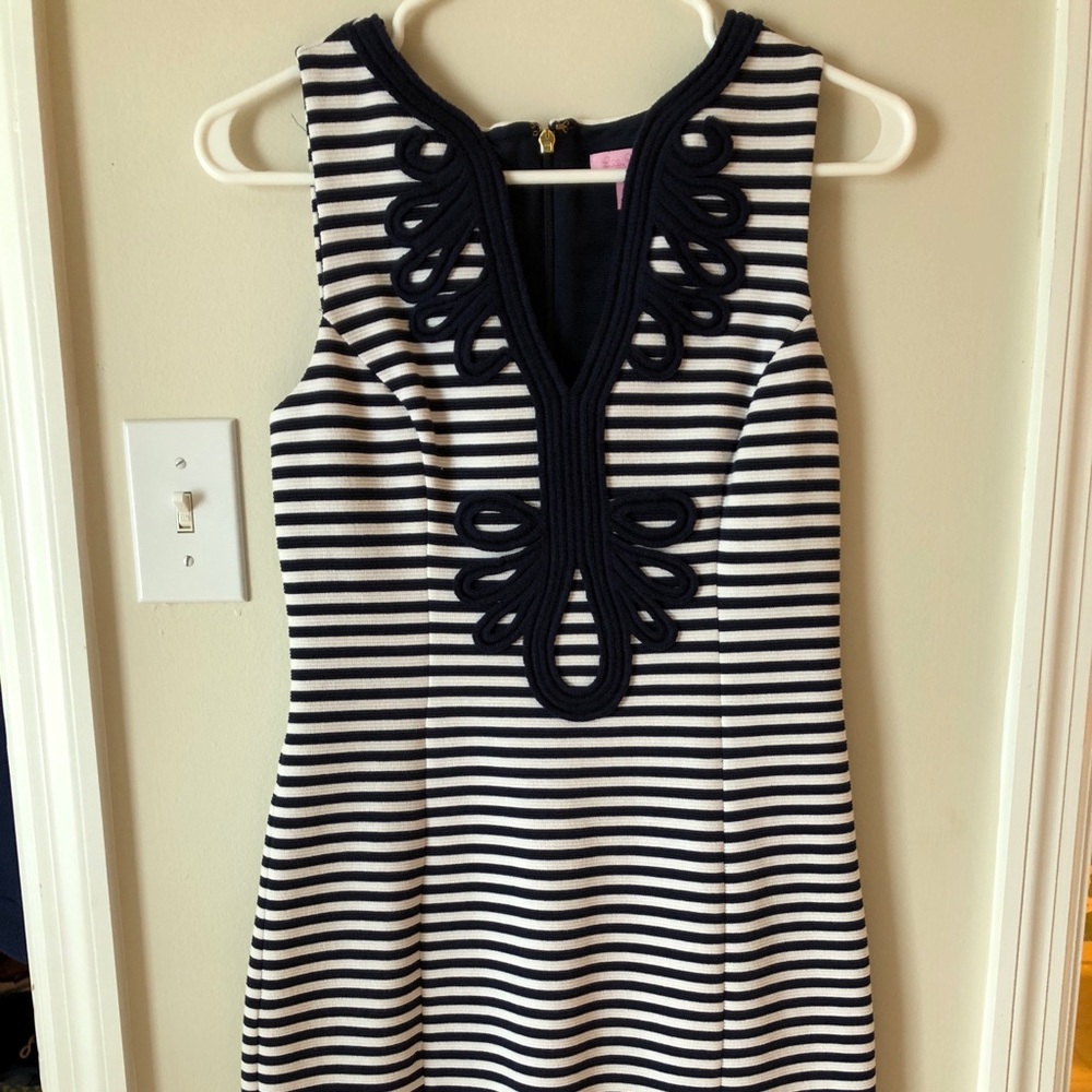 LILLY PULITZER striped dress, like new!